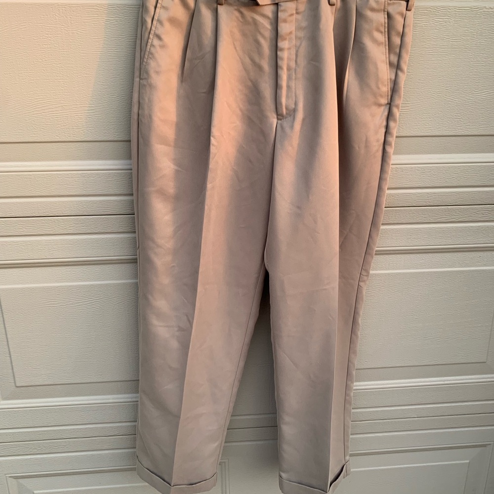 NWT savane comfort waist men’s khaki pant 38W 30L